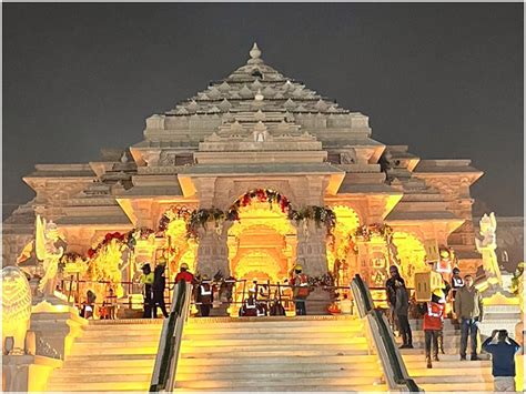 ayodhya ram mandir live photo
